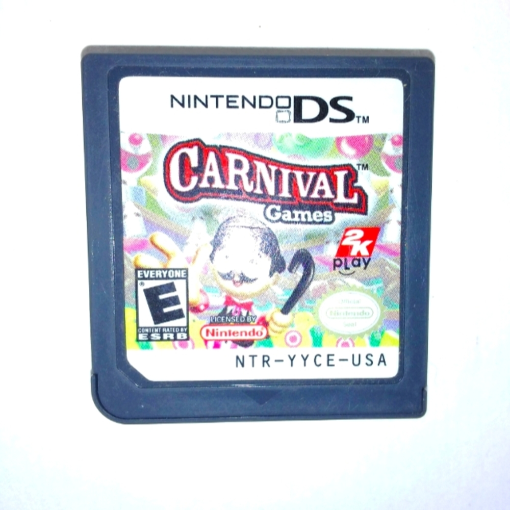 Carnival Games Game Cartridge For Nintendo DS